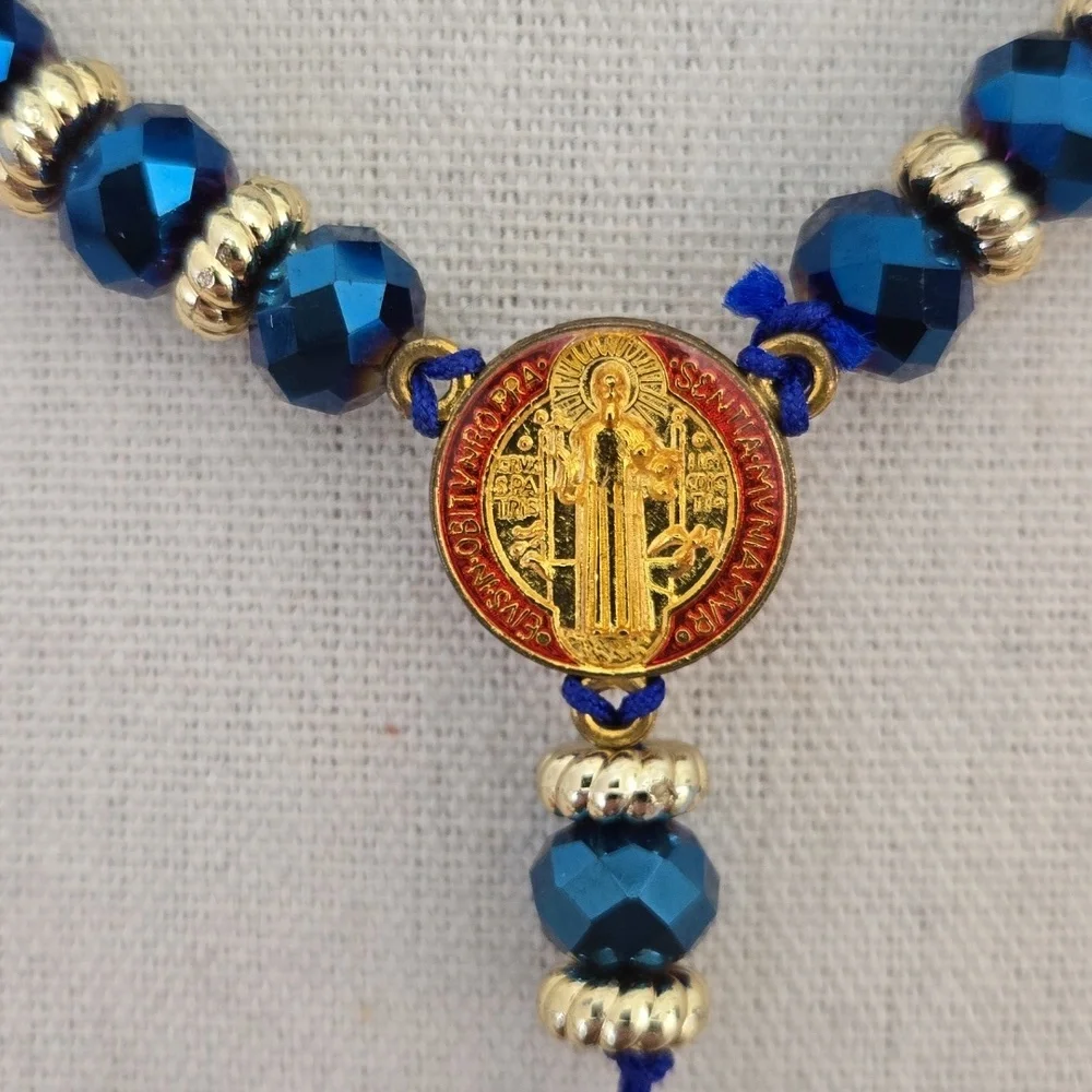 Metal Bead Rosary 20